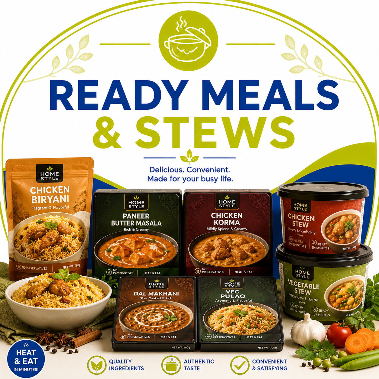 Ready Meals & Stews