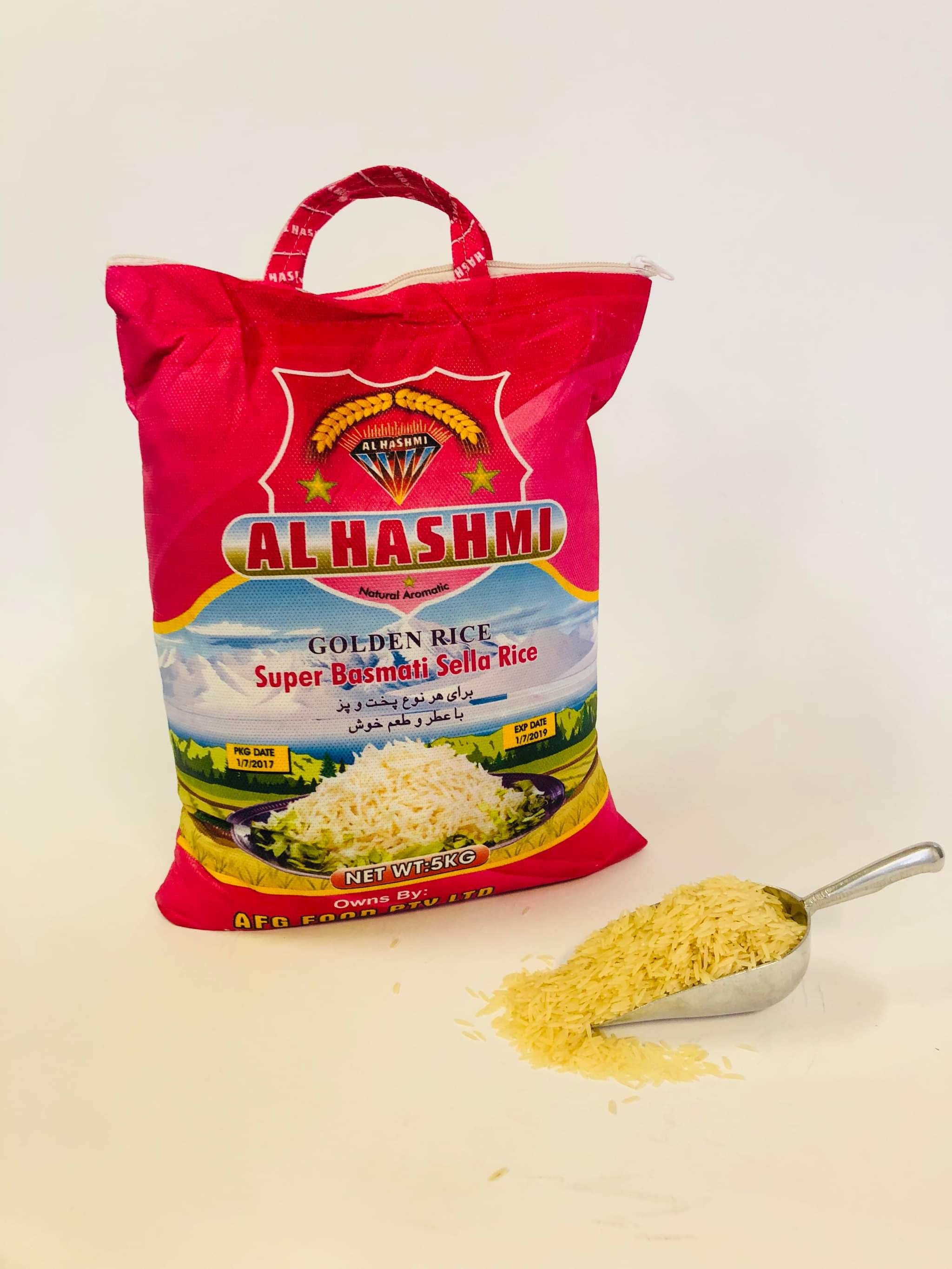 Al Rashid Rice Al Hashmi Pakistani Top rice - lazyMe grocery