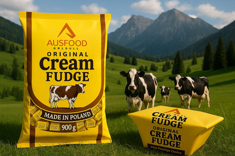 AusFood Milk fudge candy