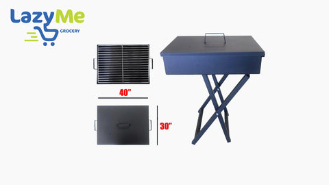 BBQ Grill Stand 40x30 cm