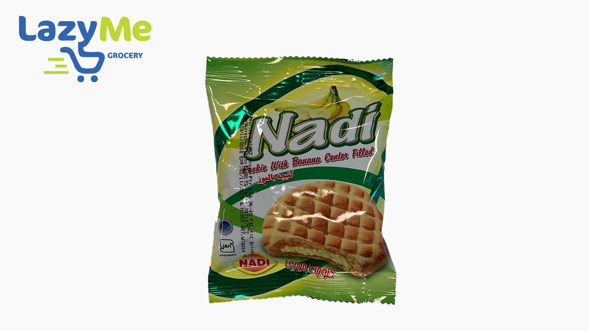 Nadi - Banana Cookies - (50*4pcs/2 pairs) 200gr*50