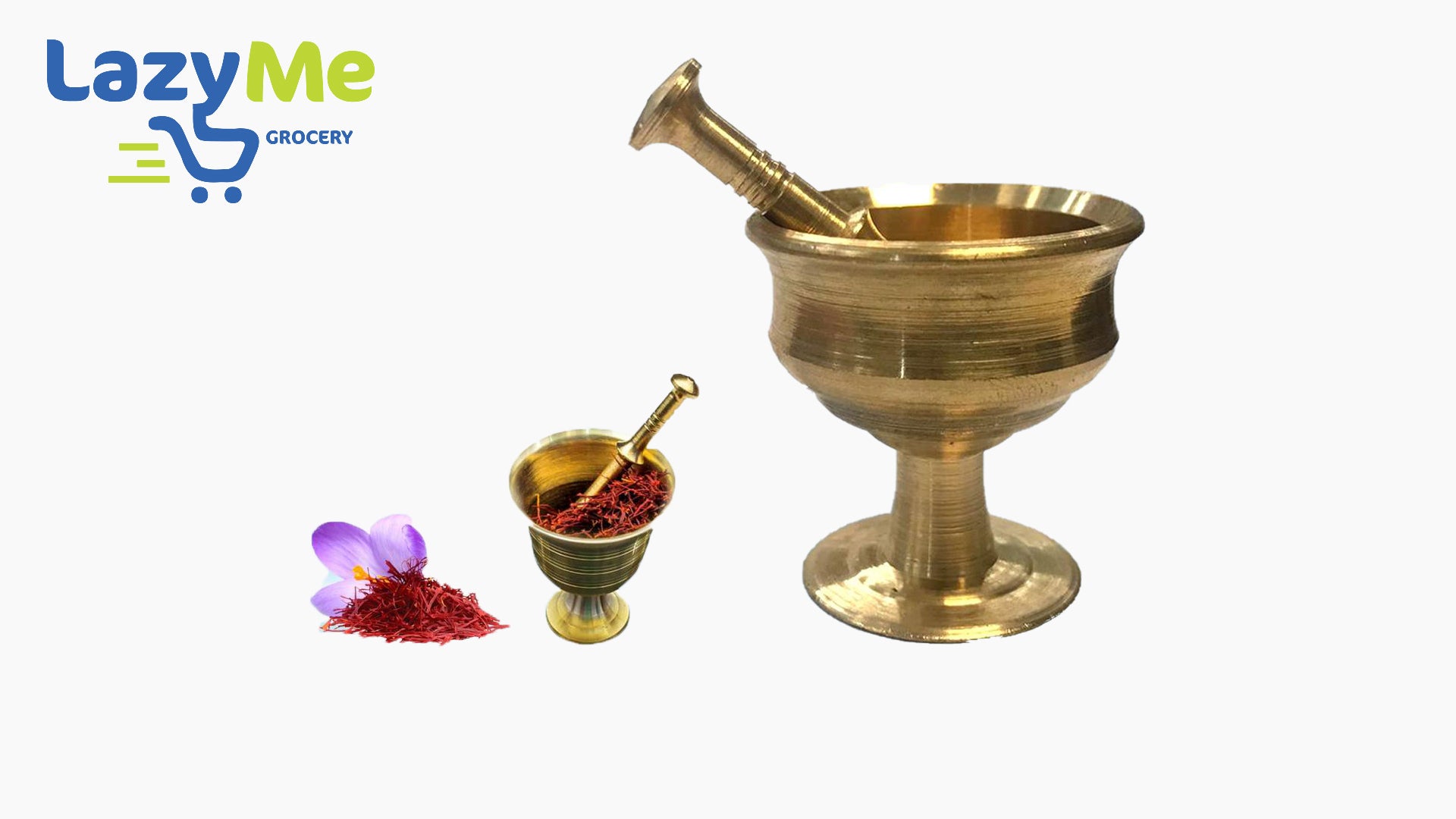 AUS Food - Brass Hand Grinder - 65g