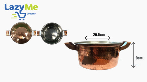 Copper Pot - Size 20.5cm
