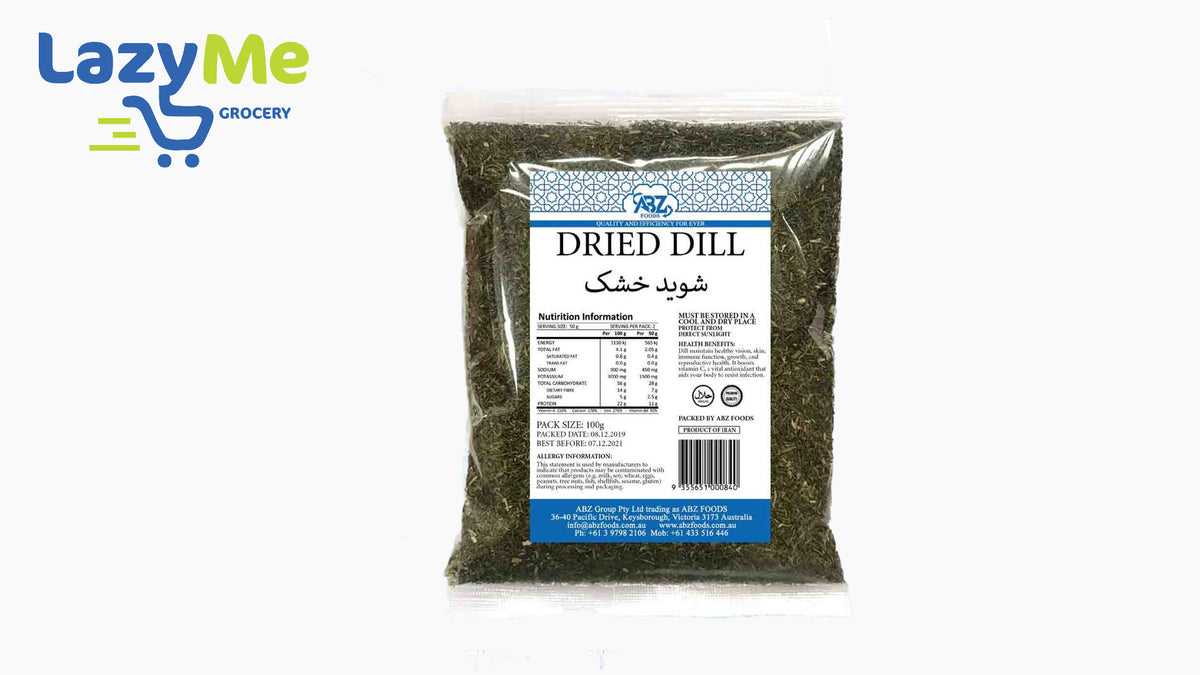 Abz Foods - dried Dill - 100g