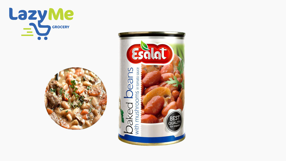 ESALAT - Baked Beans With Mushrooms 380gr