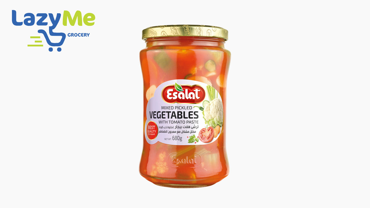 Mixed Pickled Vegatables with Tomato Paste - 680g