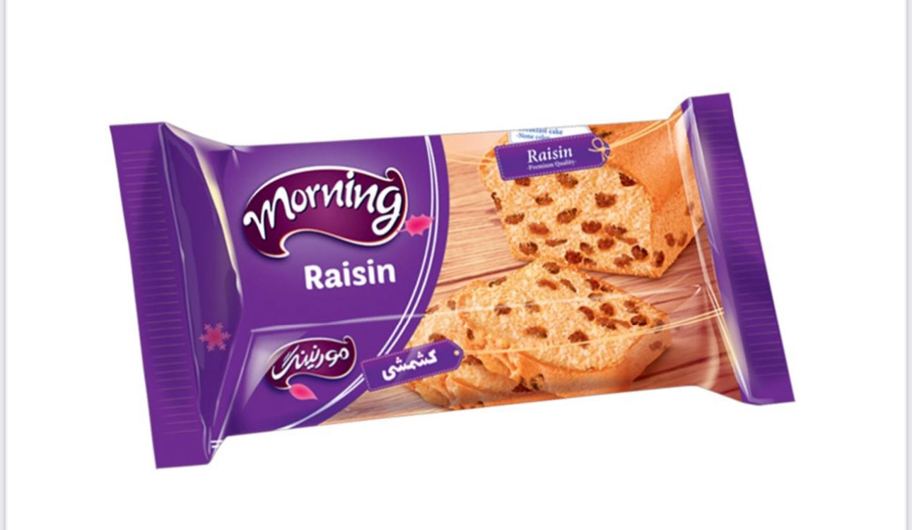Morning cake Raisin