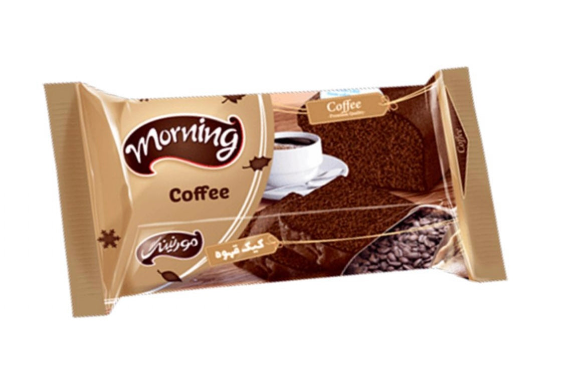 Morning cake coffee