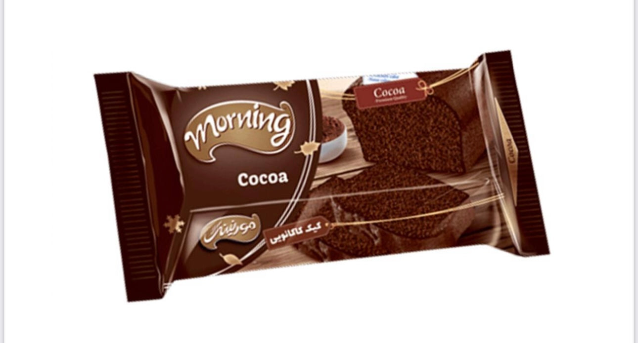 Morning cake cocoa
