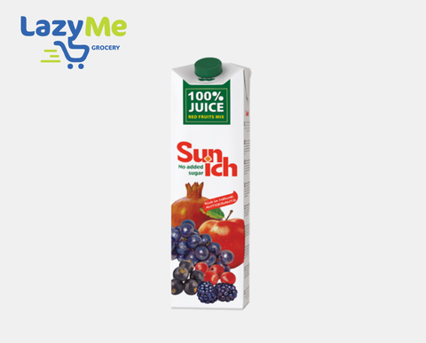 Sun Ich - Red Fruits Mix Grape Nectar (100%) - 1 Litre